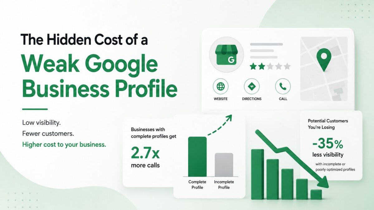 The Hidden Cost of a Weak Google Business Profile